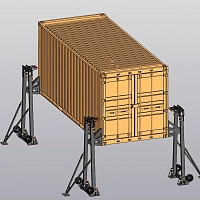 Мобильная система подъёма контейнеров МСП-20